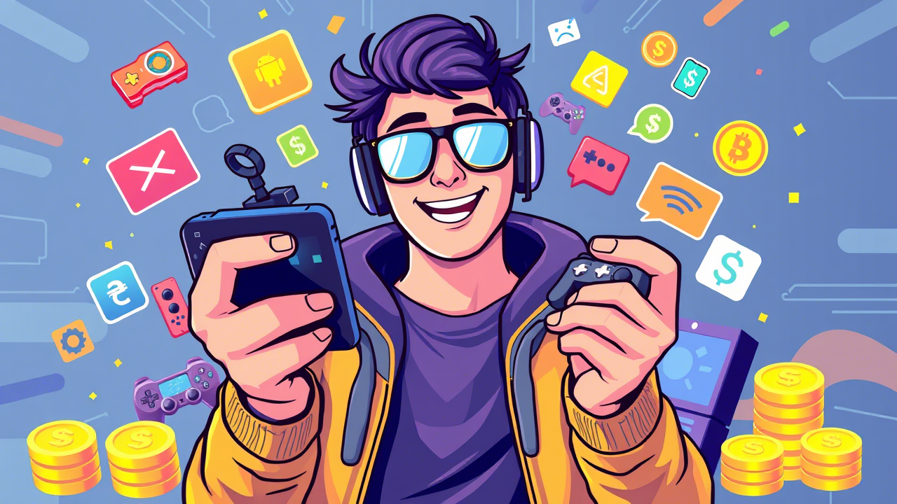 Tecnologia Android para Gamers Como Gerar Renda Extra Jogando