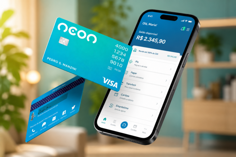Empréstimo para negativado no Banco Neon: veja como solicitar