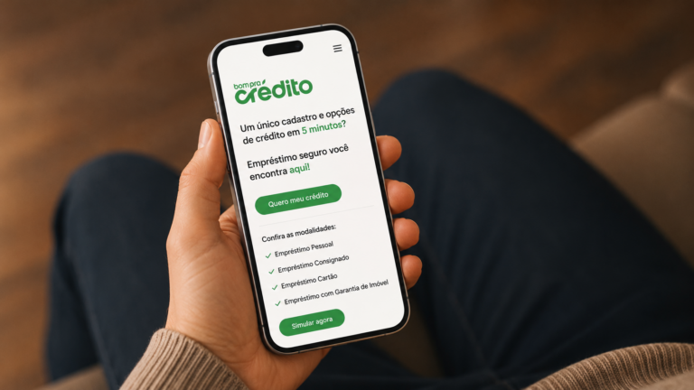 Como funciona o Empréstimo Bom Pra Crédito