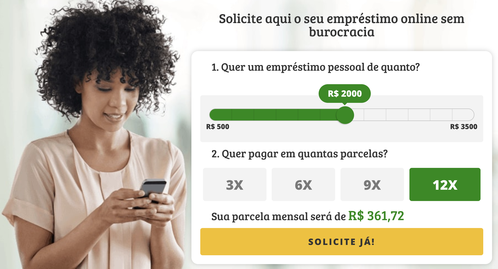 empréstimo 